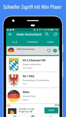 Radio Germany ???????????? 2700 radio stations android App screenshot 11