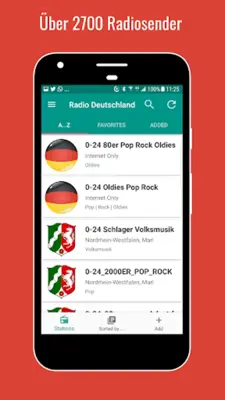 Radio Germany ???????????? 2700 radio stations android App screenshot 14