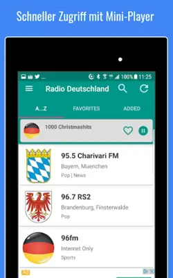 Radio Germany ???????????? 2700 radio stations android App screenshot 1