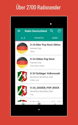 Radio Germany ???????????? 2700 radio stations android App screenshot 4